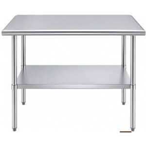 Stainless Steel Work Table 35” Height