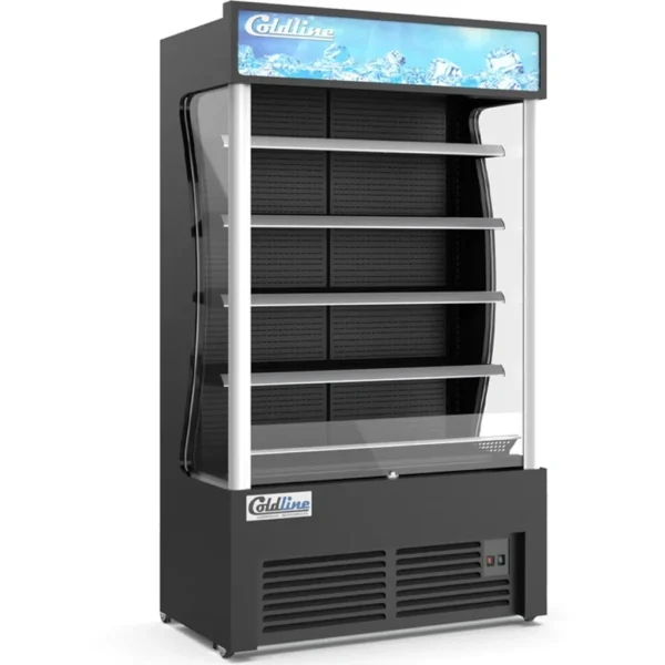 Coldline 46 Black Open Air Refrigerator