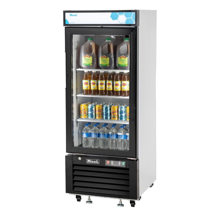 Merchandiser 10 cu/ft Glass Door Refrigerator