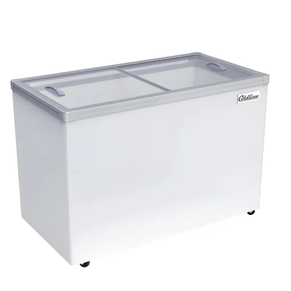 Coldline 46 Glass Top Ice Cream Freezer