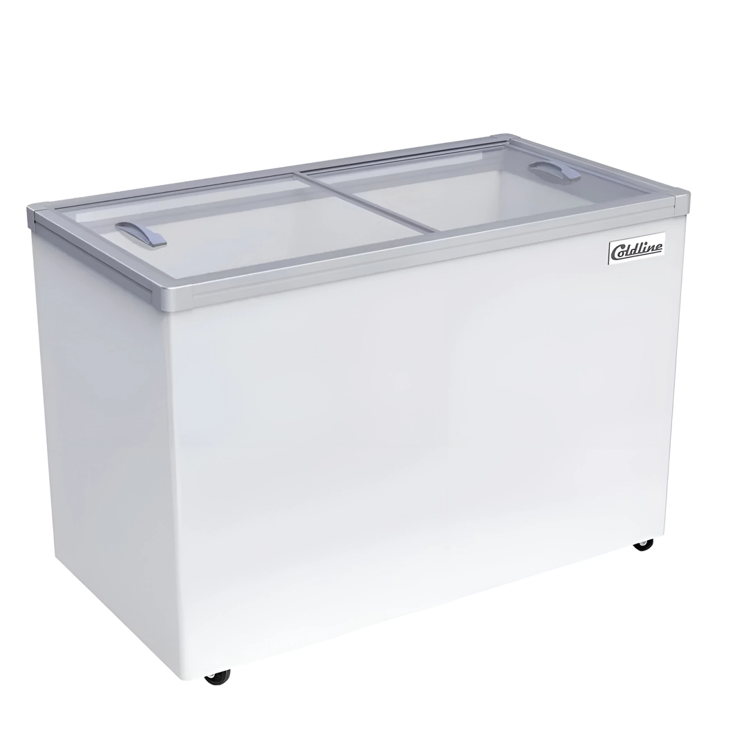 Coldline 46 Glass Top Ice Cream Freezer