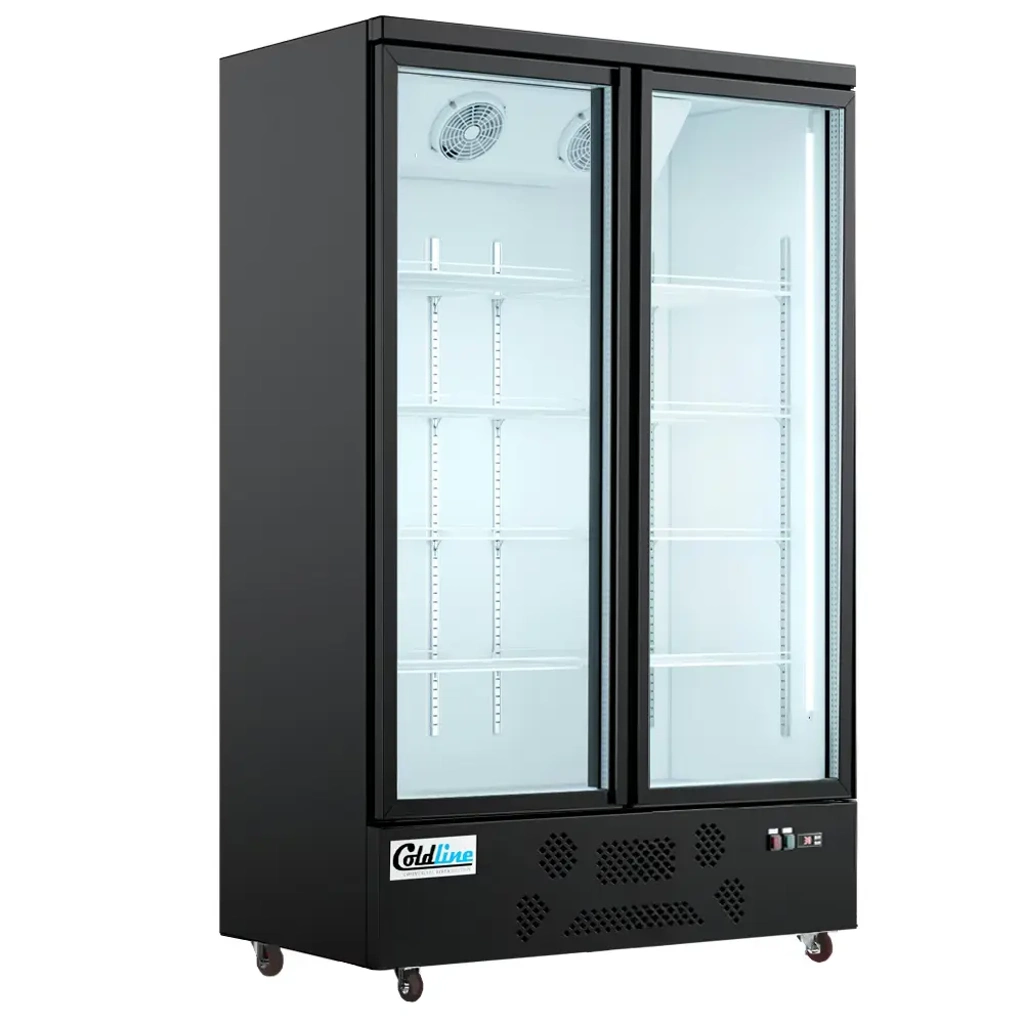 Coldline 49 Two Glass Door Freezer