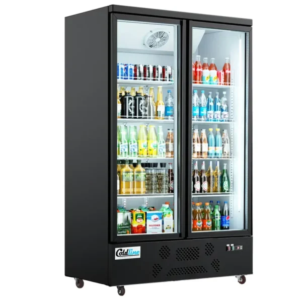 Coldline G2-B 49 Two Glass Door Refrigerator