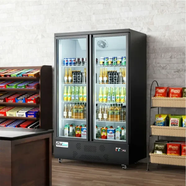 Coldline G2-B 49" Two Glass Door Refrigerator