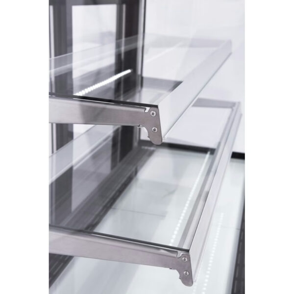 Marchia W 60 White Curved Glass Bakery Display