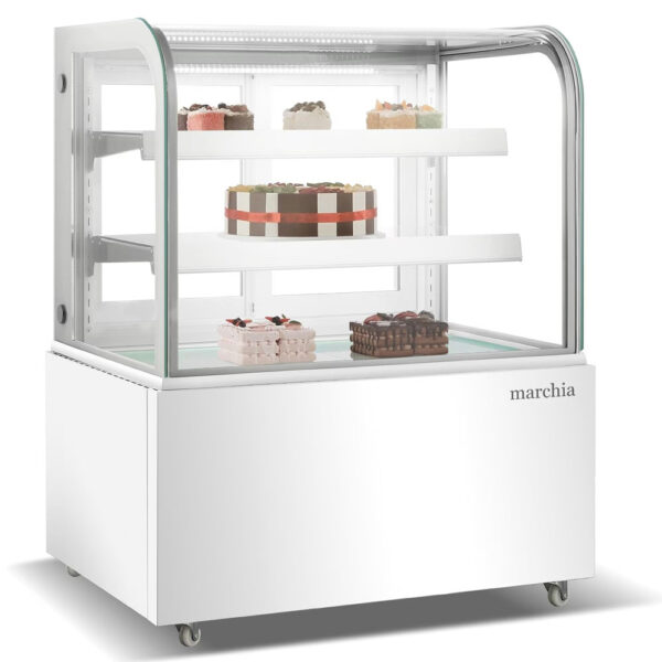 Marchia W 36" Curved Glass Bakery Display Case