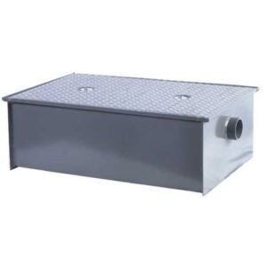 GT-40-LO 40 LBS Low Profile Steel Grease Trap Interceptor