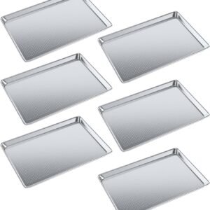Express KitchQuip 19-Gauge Perforated Aluminum Bun Pan - Commercial Baking Sheet, NSF Certified