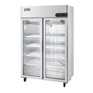 Migali's Brand New Professional 2 Door Glass Reach-In Freezer | 30.2 Cu. Ft. Commercial Display