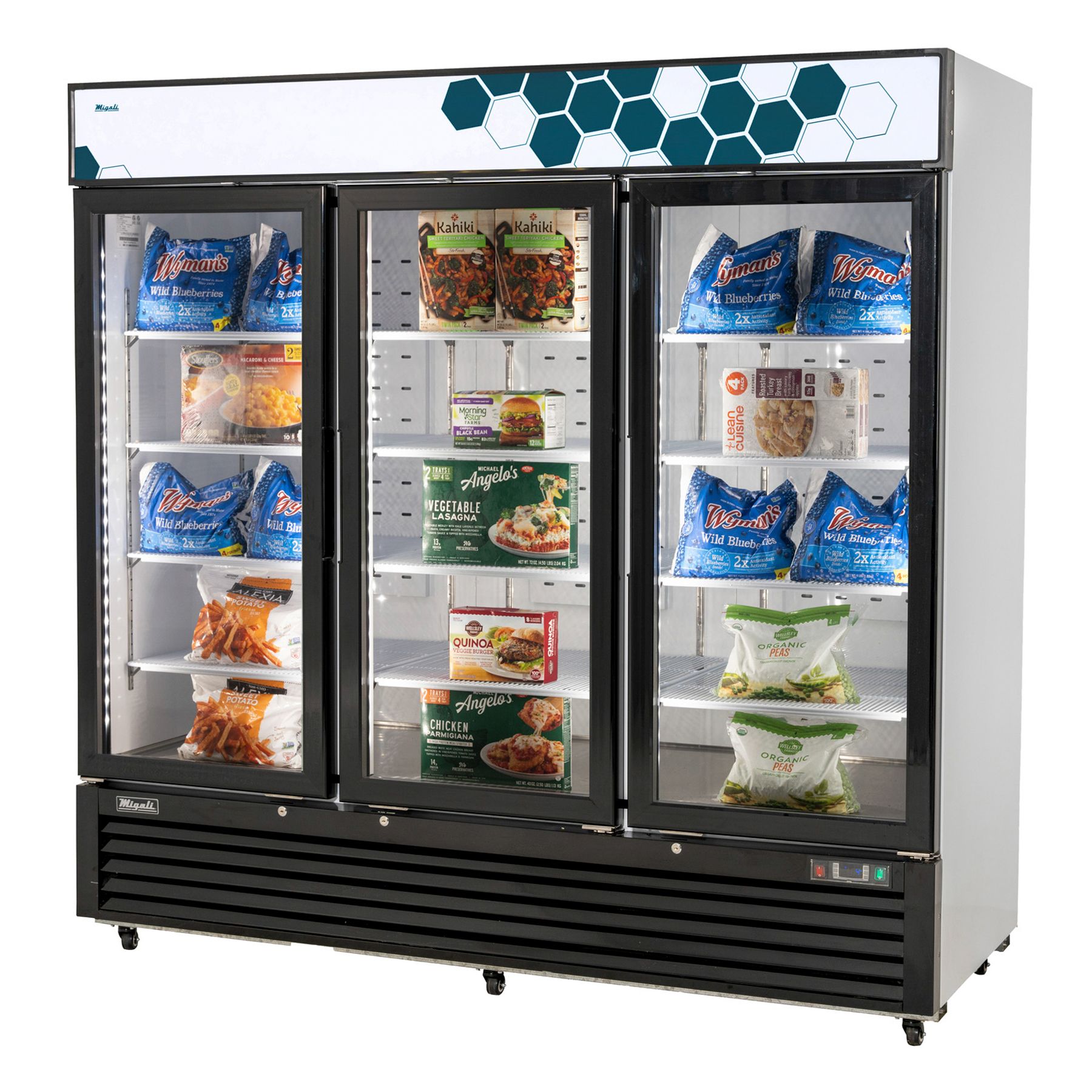Glass Door 72 cu/ft Merchandiser Freezer