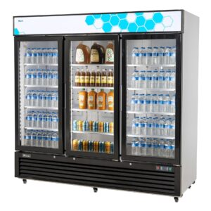 Glass Door 72 cu/ft Merchandiser Refrigerator