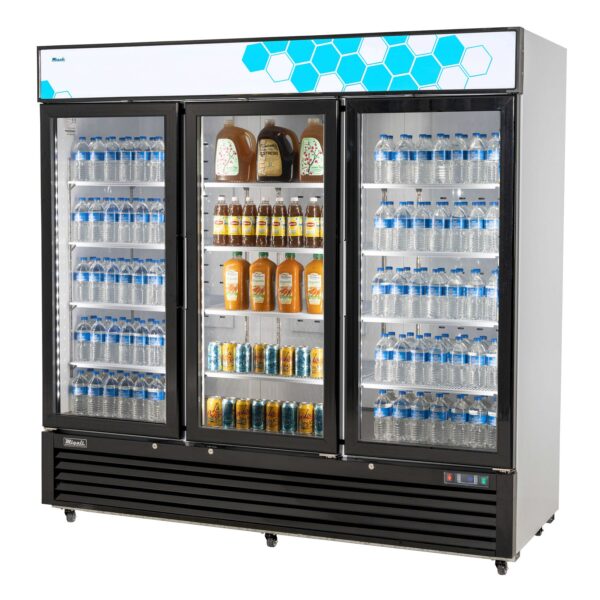 Glass Door 72 cu/ft Merchandiser Refrigerator