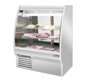Migali C-DC-3 3 ft Refrigerated Deli Display Case, Curved Glass