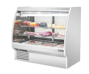 Migali C-DC-5 5 ft Refrigerated Deli Display Case, Curved Glass