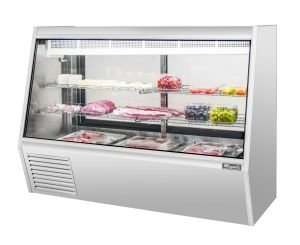 Migali C-DS-6 6 ft Refrigerated Deli Display Case, Straight Glass