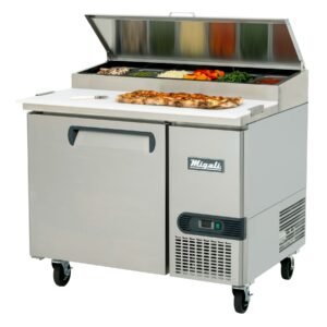 Migali C-PP44-HC 44" Pizza Prep Table Refrigerator