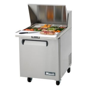Migali C-SP27-12BT-HC 27.5" 12-Pan Big Top Sandwich Prep Table