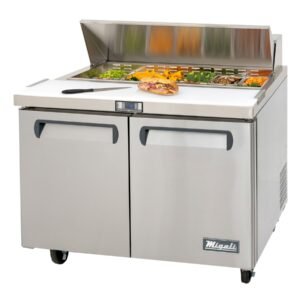 Migali C-SP48-12-HC 48″ 12 Pan Sandwich Prep Table