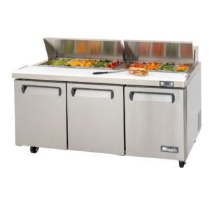 Migali C-SP72-18-HC 72″ 18 Pan Sandwich Prep Table