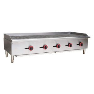 Cookline CCB-60 60" Gas Countertop Radiant Charbroiler - 150,000 BTU