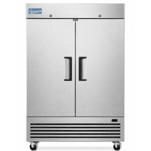 Coldline E-2FE 54" Two Door Reach-In Freezer, Stainless Steel