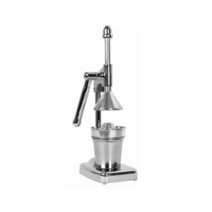 Thunder Group ALJM001 13-3/4" x 5" x 7", Manual Juicer, Stainless Steel 18/8 Holder, Plated Iron Base