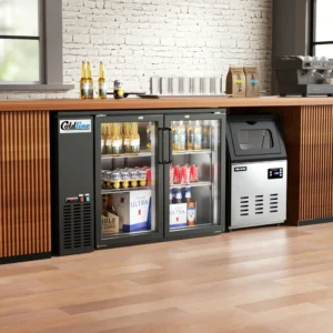 CBB-48G-T 48″ Underbar Swing Glass Door Back Bar Cooler