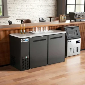 CBB-60 60″ Swing Solid Door Back Bar Cooler