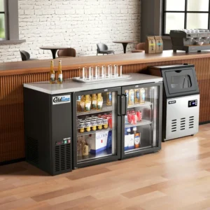 CBB-60G 60″ Swing Glass Door Back Bar Cooler