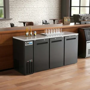 CBB-72 72″ Swing Solid Door Back Bar Cooler