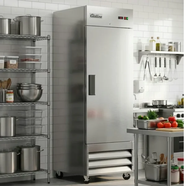 Coldline C19F 29″ Narrow Depth Commercial Reach-In Freezer