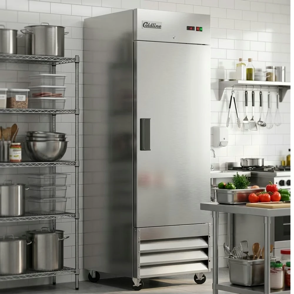 Coldline C19F 29″ Narrow Depth Commercial Reach-In Freezer