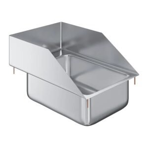 Drop-In Stainless Steel Sink with 10 in. x 14 in. Bowl.