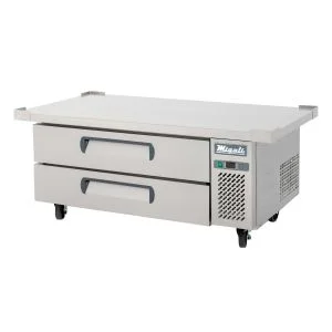 Migali C-CB52-60-HC 52" Refrigerated Chef Base with 60" Extended Top