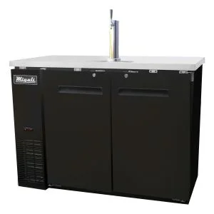 Migali C-DD48-2-HC DD48" Direct Draw Beer Dispenser - 2 Towers