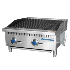 Standard Range SR-CB24-M 24" Gas Countertop Radiant Charbroiler - 70,000 BTU