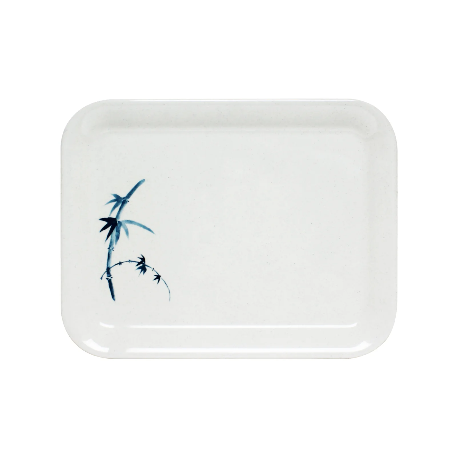 Thunder Group 0901BB 13-1/8" x 10-1/4" x 3/4", Tray, Blue Bamboo Melamine - Dozen (12 pieces)