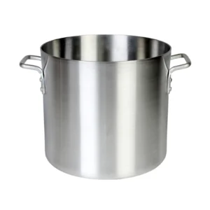 Thunder Group ALSKSP004 20 qt, 12-1/4" Diameter x 11" Height, 1-5/8" Riveted Handle, Stock Pot, Aluminum, 4mm Thickness, Easy to Clean