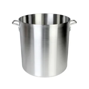 Thunder Group ALSKSP010 80 qt, 19-1/4" Diameter x 17" Height, 2-1/8" Riveted Handle, Stock Pot, Aluminum, 4mm Thickness, Easy to Clean