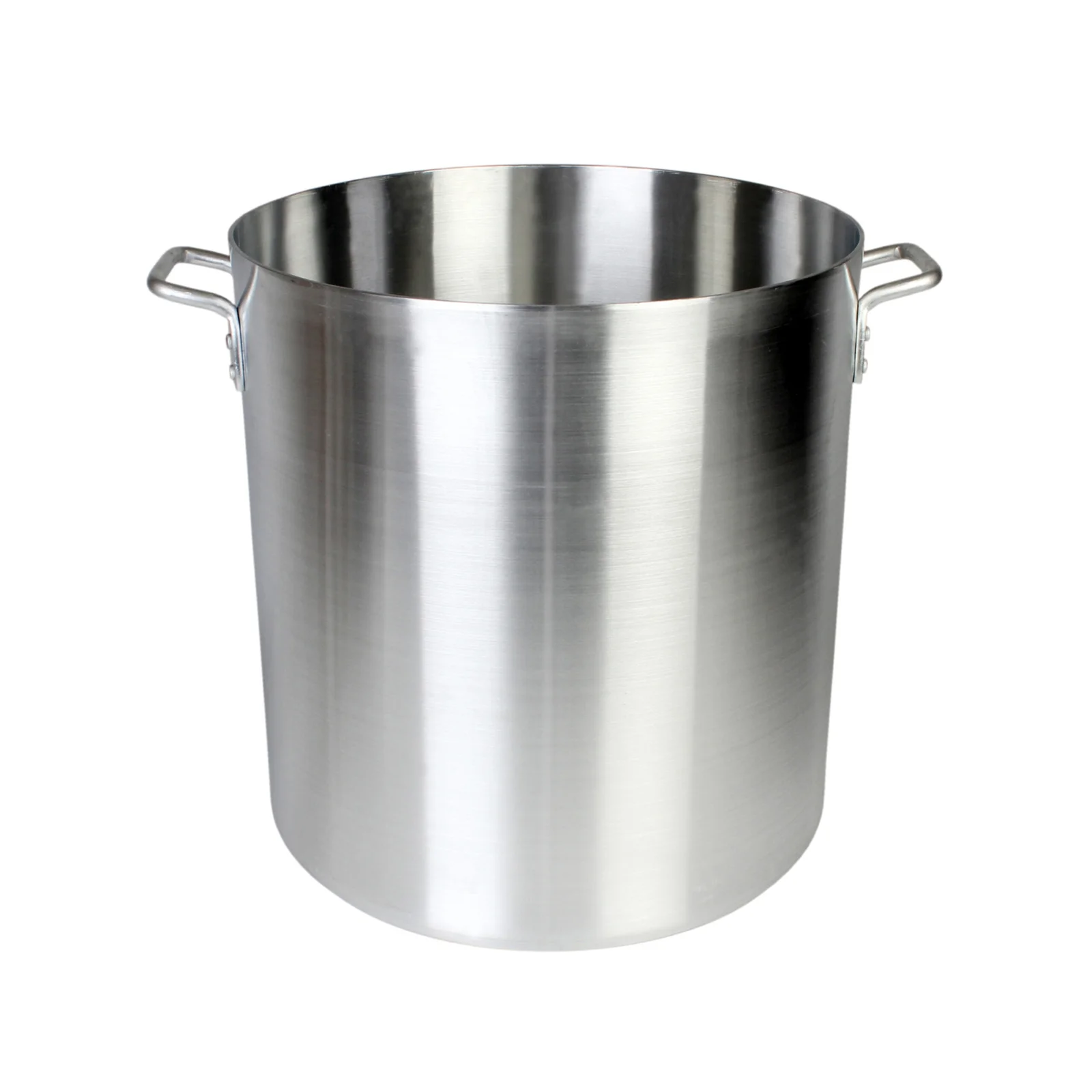 Thunder Group ALSKSP010 80 qt, 19-1/4" Diameter x 17" Height, 2-1/8" Riveted Handle, Stock Pot, Aluminum, 4mm Thickness, Easy to Clean