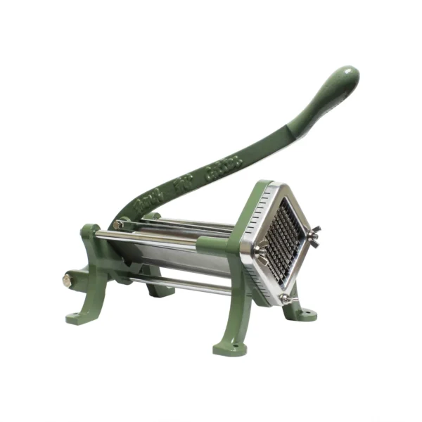 Thunder Group IRFFC001 15-3/4" x 8" x 12-3/4", Square French Fry Cutter Set with 1/4" Blade and Pusher, Cast Iron
