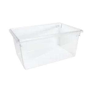 Thunder Group PLFB182612PC 18" x 26" x 12", 17 Gallon Food Storage Box, Clear Color, Polycarbonate, withstand temperature from -40°F up t