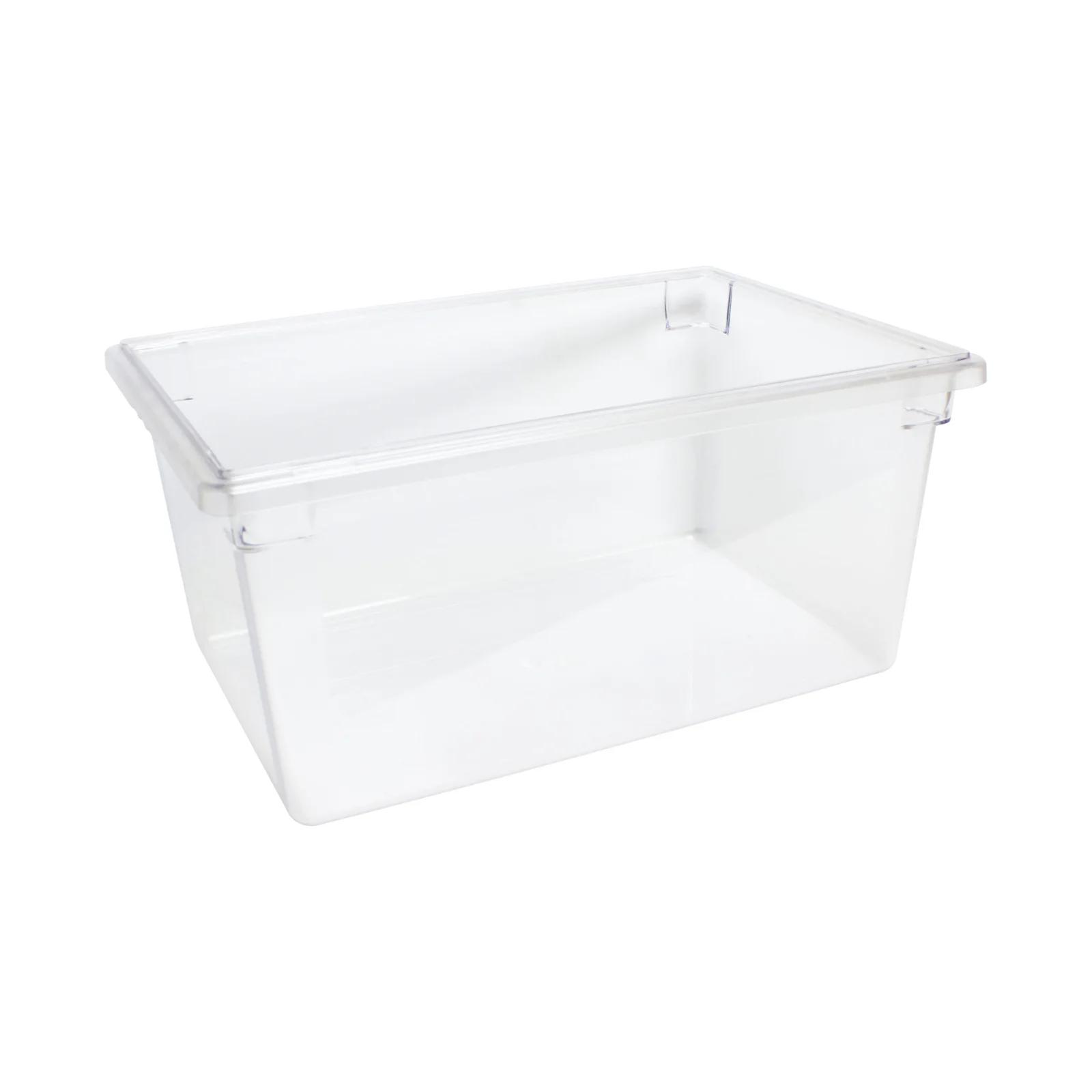Thunder Group PLFB182612PC 18" x 26" x 12", 17 Gallon Food Storage Box, Clear Color, Polycarbonate, withstand temperature from -40°F up t