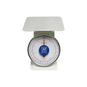 Thunder Group SCSL003 11 lb Flat Platform Scale, Zero-Adjust Dial, Coated Iron
