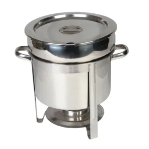 Thunder Group SLRCF8311 11 qt, 14-1/2" x 11-1/8" x 13-1/4", Marmite Chafer, Stainless Steel
