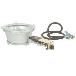 Thunder Group H-205 5B-Automatic Propane Heavy-Duty Fast Stove Burner, 64,800 BTU, Comes with Hose and Gas Nozzle