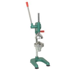 Thunder Group IRJM001 8-3/4" x 6-3/4" x 23-1/2", Heavy-Duty Cast Iron Manual Juicer with Perforated Filter