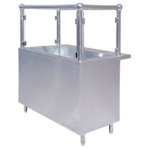 L&J GCTL-72 72" Gas Cafeteria Steam Table, 5 Pan