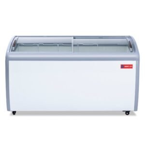 Westlake WK-SD460JY 60" Ice Cream Display Freezer, 16 Cu. Ft., Curved Sliding Glass Lid