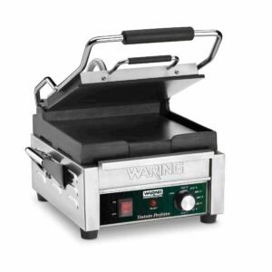 Waring WFG150 Tostato Perfetto Compact Flat Toasting Grill - 120V (9.75" x 9.25" cooking surface)
